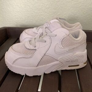 Baby Toddler Nike Air Max Shoe Size 6C White Lace Up Sneakers CD6893-100